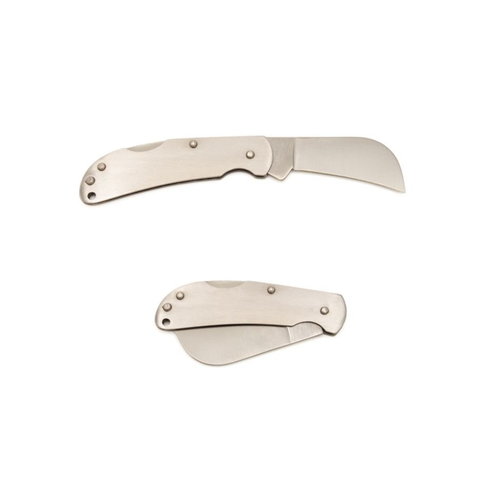 Cutit inox detectabil cu lama blocabila tip Pruning, Detectamet