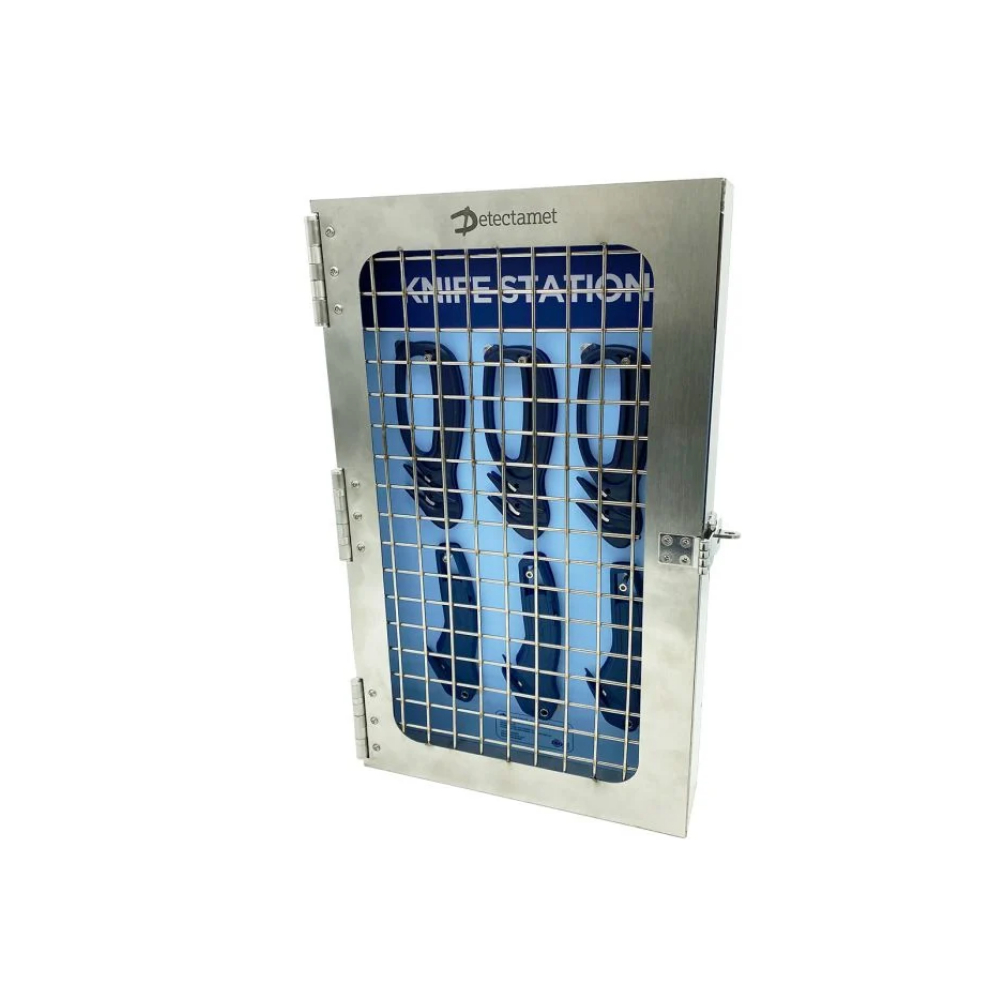 Dulap de securitate inox pentru ustensile detectabile, Detectamet