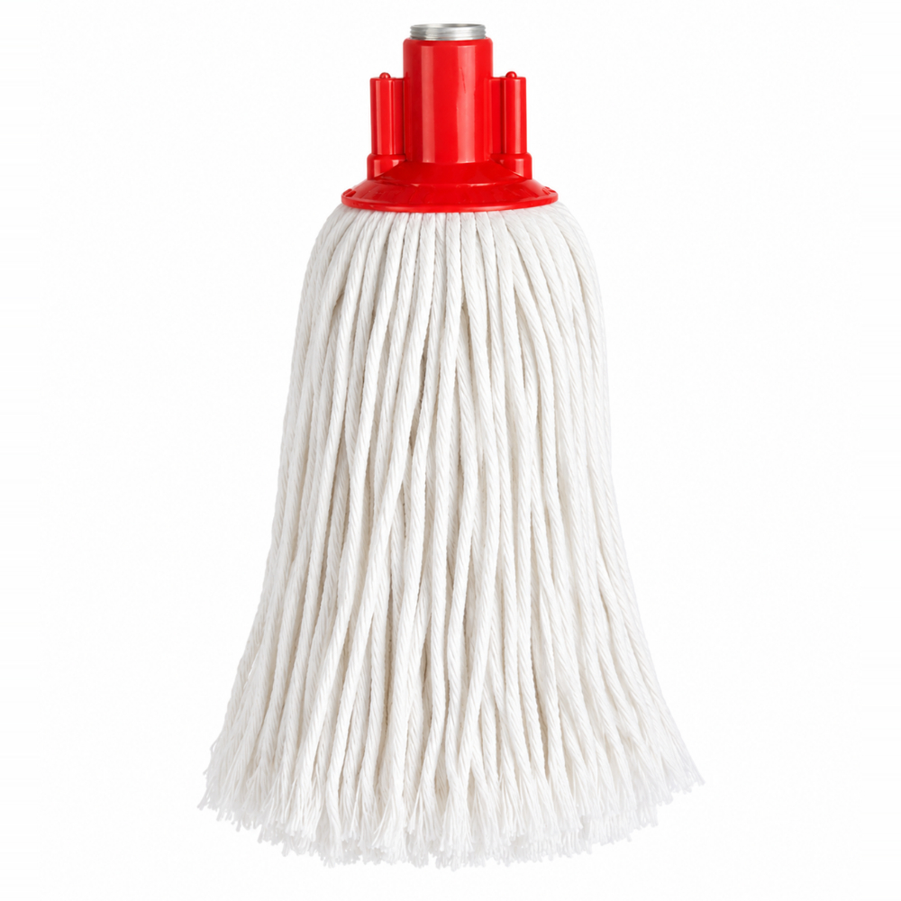 Mop franjurat Extra White 205 g, Mopatex rosu 