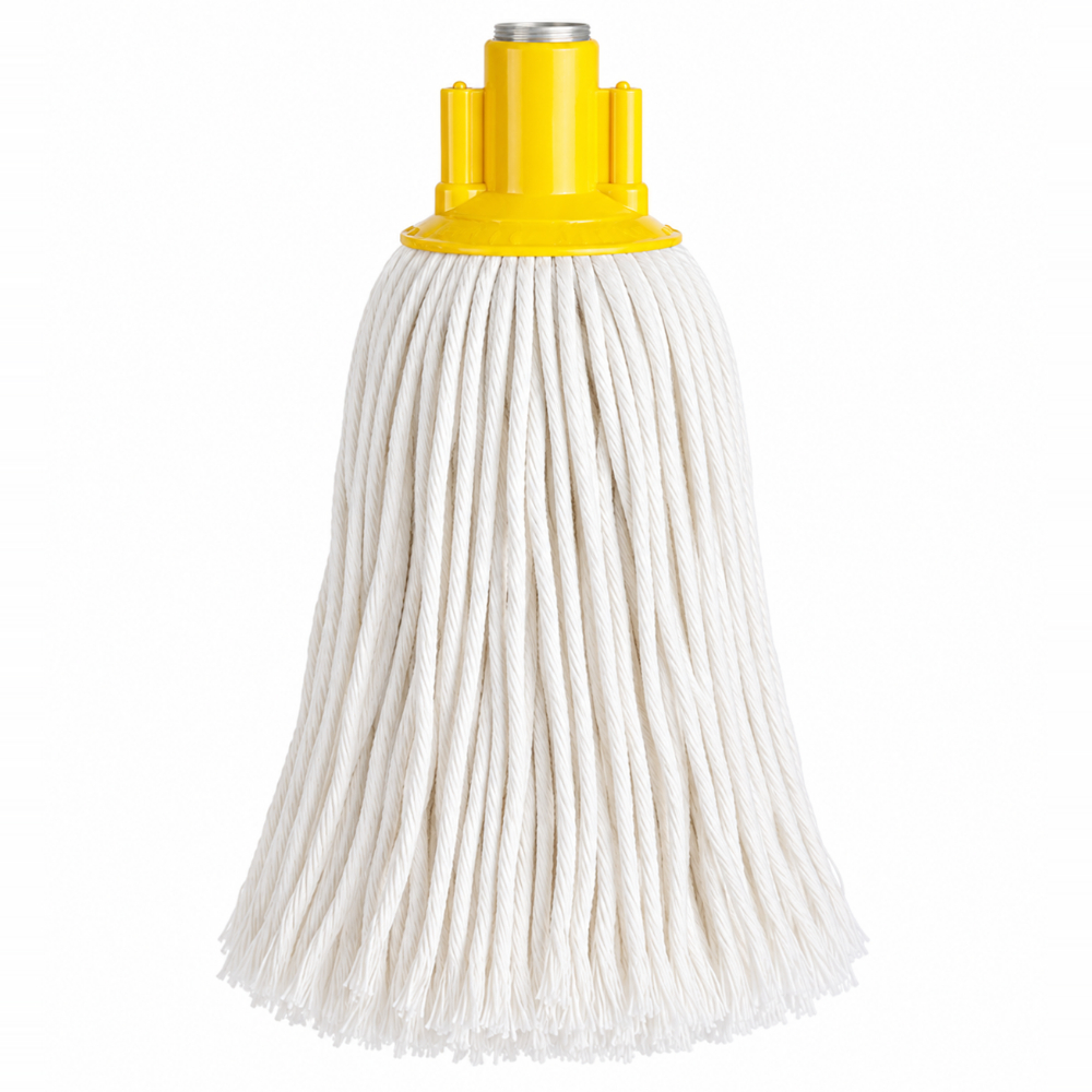 Mop franjurat Extra White 205 g, Mopatex galben 