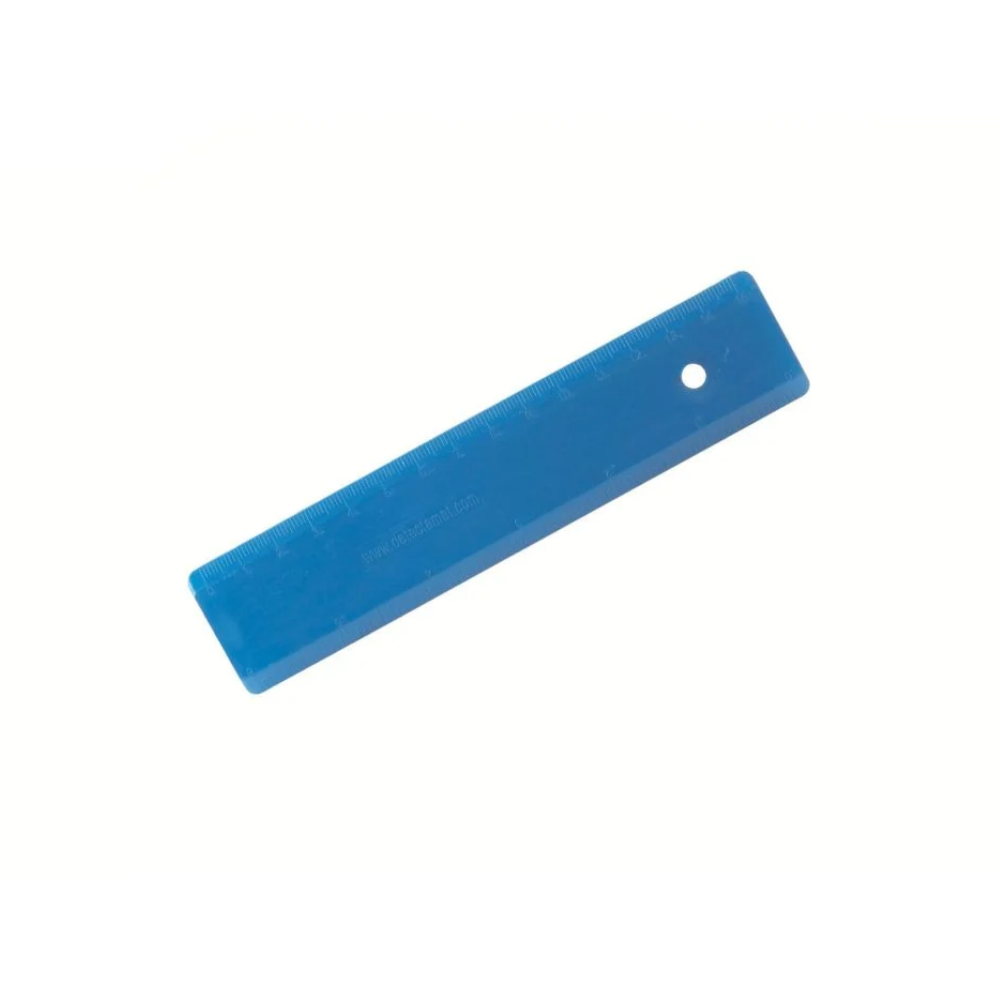 Rigla detectabila din plastic, Detectamet 150 mm