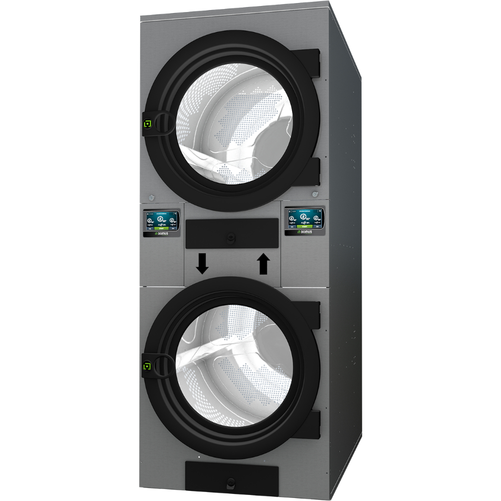 Uscator profesional dublu suprapus DTT2-14 E XP, Domus
